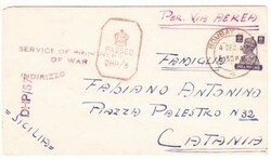 ITALIAN P.O.W.-BRITISH INDIA-CLEMENT TOWN-CAMP 21-SG#275-BOMBAY ...