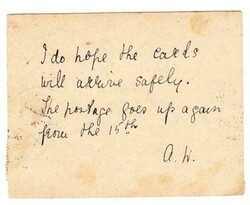 Great Britain REPLY POSTAL CARD-HG:46a-UPRATED-DUAL FRANK-Germany ...