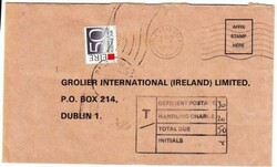 Ireland POSTAGE DUE-SG#D44(single frank)-10/3/1990