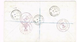 British Virgin Islands RED CROSS ISSUE-SG#175-76 ROADTOWN TORTOLA ...