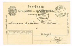 Switzerland Postal Card-PRIVATE PRINTED-ILLUSTRATED CHOCOLAT ...