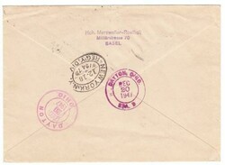 Switzerland SEMIPOSTAL-Sc#B166-69(complete set)-FIRST DAY-BASEL ...