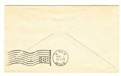 2c WASH-BUREAU ISSUE-Sc#267-ILLUSTRATED BICOLOR TRUNK & HAND LUGGAGE ...