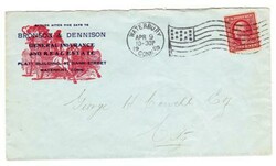 Sc#332(single frank)-ILLUSTRATED STEAM FIRE WAGON-INSURANCE ...