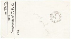 Newfoundland T.P.O.-FORM 1236/100M--11-`39--L.B.-HARBOUR GRACE ...