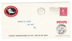 2c WASH COIL-ST.LOUIS MO SEP/25/1919-BICOLOR ILLUSTRATED HAT ...