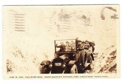 REAL PHOTO-JUNE/15/1926,ROCKY MOUNTAIN NATIONAL PARK,CIRCLE ...