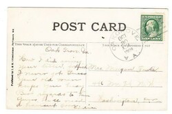 D.P.O.-OAK GROVE(Westmoreland County)VIRGINIA-OCT/30/1909-postcard ...