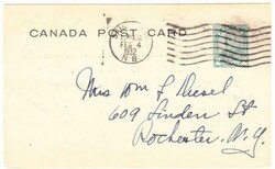 New Brunswick Canada POSTAL CARD-HG:95-PRIVATE PRINTED-CFBO-ST.JOHN`S ...