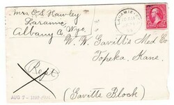 LARAMIE(Albany County)WYOMING-JUL/31/99-with enclosure to TOPEKA ...