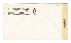 Panama CANAL ZONE-Postal Envelope-Sc#U16-uprated Sc#109-BALBOA ...