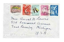 Mozambique Sc#342,#330,#339,#RA49(Postal Tax-SCARCE)#331-LOURENCO ...