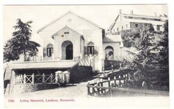 India EdwVII-SG#123-MUSSOOREE 28/MY/08-postcard view KELLOG MEMORIAL, ...