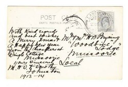 India EdwVII-SG#120-LANDOUR 21/DE/13-to MUSSOORIE-ATTARAKHAND-REAL ...