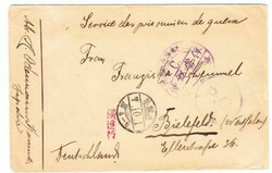 Japan PRISONER OF WAR CAMP-KURUME BARRACKS 7/10/1(OCT/1/1918)-GERMAN ...