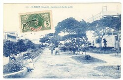 Mauritania Sc#-4(single frank)-MOUDJERIA 5/AOUT/10-postcard view ST ...
