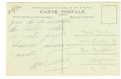 Middle Congo Sc#35-BRAZZAVILLE 30/JUIN/27-postcard VUE SUR L`OUBANGUI ...