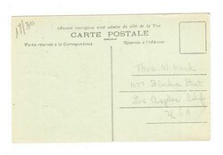 Middle Congo Sc#33-BRAZZAVILLE 30/JUIN/27-postcard view BELLE ALLEE ...