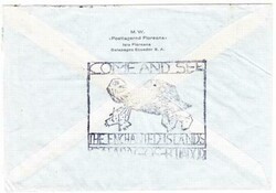 Ecuador Sc#641(strip of 3)-POST OFFICE GALAPAGOS-ISLA ...