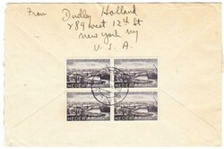Netherlands Sc#169(block of 4)#165(block of 4)#202(block of ...