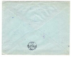 Colombia Sc#317(single frank)-HAMBURG AMERIKA LINIE,DEC/27/1904,ATLAS ...