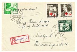 Poland GERMAN OCCUPATION-Sc#N59,#61-RED CROSS SEMIPOSTAL-#NB1 ...