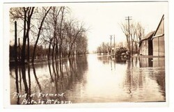 FREMONT(Dodge County)NEBRASKA-REAL PHOTO POSTCARD-FLOOD-UNUSED-some ...