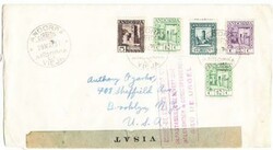 Andorra Sc#26,#27(x2)#28,#29-ANDORRA LA VIEJA 29/MAY/37-SPANISH CIVIL ...