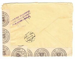 Algeria Sc#47,#50,#64-GHARDAIA 17/7/31-REGISTERED(label)-GRAND RABBI ...
