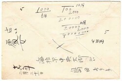 Manchukuo CHINA Sc#86(pair)-NATIVE CANCEL 31/2/22(1941)-WITH ...