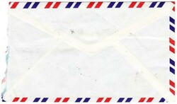 Dubai RED CROSS AIRMAIL ISSUE-Sc#C9-ROULETTED(NOT LISTED)-DUBAI POSTS ...