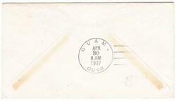Macau Macao China Sc#285(1 Pataca)-MACAU 28/IV/37-TRANSPACIFIC ...