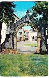 Zanzibar SG#383(single frank)-Zanzibar 10/de/62-postcard view MAIN ...