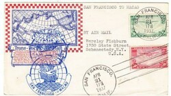 Sc#C21,#C22-TRANSPACIFIC CLIPPER-ILLUSTRATED ANDERSON ...