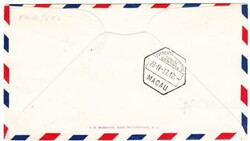 Sc#C22(single frank)-HONOLULU APR/23/1937-TRANSPACIFIC CLIPPER-FIRST ...