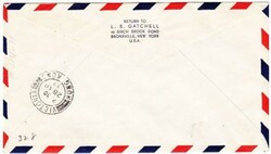 Sc#C22-TRANSPACIFIC CLIPPER-FIRST FLIGHT-HONOLULU APR/23/1937-TO HONG ...