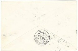 Tannu Tuva Sc#C16(single frank)-KIZAL 12/5/37-REGISTERED-AIR MAIL TO ...