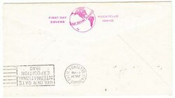 New Zealand SG#590,#585)-AUCKLAND 19/JL/1940-TRANSPACIFIC CLIPPER ...