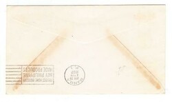 Hong Kong CHINA-SG#126,#124-HONG KONG AIR MAIL 29/AP/37-TRANSPACIFIC ...
