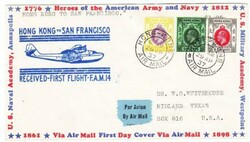 Hong Kong CHINA-SG#127,#128,#130($2value)-HONG KONG AIR MAIL ...