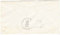 Hong Kong CHINA-SG#127,#128-HONG KONG AIR MAIL 29/AP/37-TRANSPACIFIC ...