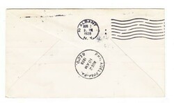 FIRST DAY 5c RATE-Sc#C11-SYRACUSE N.Y. AUG/1/1928-HANDSTAMP(black)-TO ...