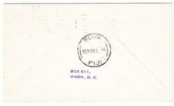 New Zealand SG#587,#585-TRANSPACIFIC CLIPPER-FIJI EXTENSION-AUCKLAND ...