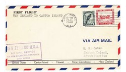 New Zealand SG#588,#585-TRANSPACIFIC CLIPPER-NEW ZEALAND ...