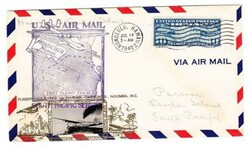 Sc#C7-TRANSPACIFIC CLIPPER-FIRST FLIGHT-HONOLULU JUL/14/1940-TO ...