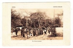 Belgian Congo Sc#60(single frank)-COQUILHATVILLE 1918-Postcard View ...
