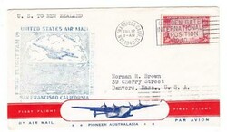 Sc#C22-TRANSPACIFIC CLIPPER-NEW ZEALAND EXTENSION-SAN FRANCISCO TO ...