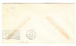 New Zealand 4/POSTAL FISCAL-TRANSPACIFIC CLIPPER-NEW ZEALAND ...