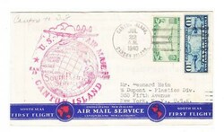 Sc#C21,#C7-TRANSPACIFIC CLIPPER-NEW ZEALAND EXTENSION-RETURN-CANTON ...