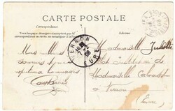 Upper Senegal and Niger sc#5(single frank)-KAYES 15/JANV/08-Postcard ...